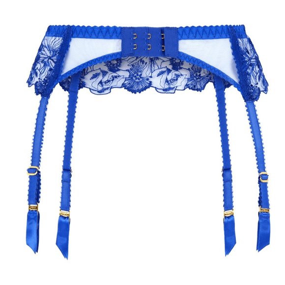 Agent Provocateur NWT - Jayce Suspender in Cobalt | Size 1 - Picture 2 of 11